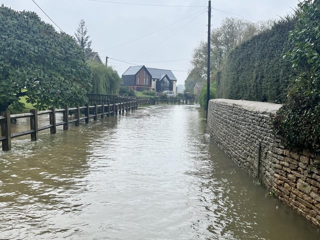 More Yardley Hastings flooding.