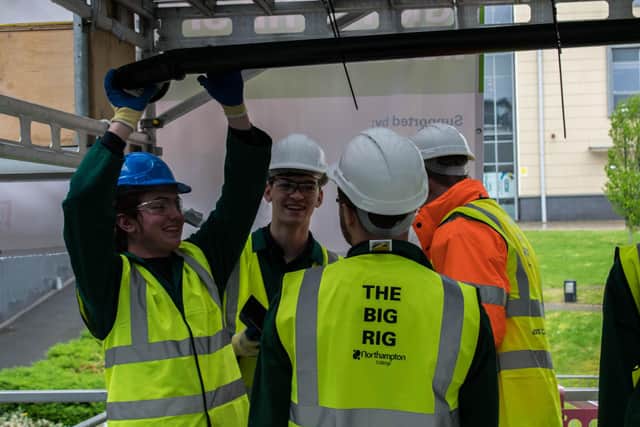 The challenge encourages students to explore science, technology, engineering and maths careers.