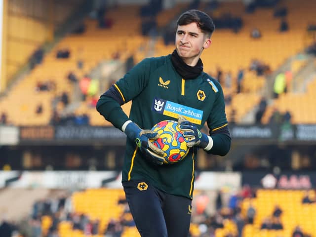 Wolves goalkeeper Louie Moulden has signed for the Cobblers on loan until the end of the season (Picture: Jack Thomas - WWFC/Wolves via Getty Images)
