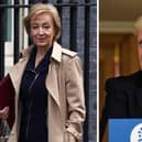 County MP Andrea Leadsom says PM Boris Johnson has been guilty of "unacceptable failings of leadership" during the Partygate scandal