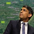 Prime Minister Rishi Sunak is expected to make a major transport announcement on Monday. Images: Google / Getty Images