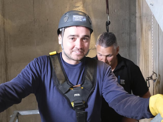 Fifteen people abseiled down the National Lift Tower in aid of the McCarthy-Dixon Foundation and raised over £7,000 on Saturday, June 25 2022.