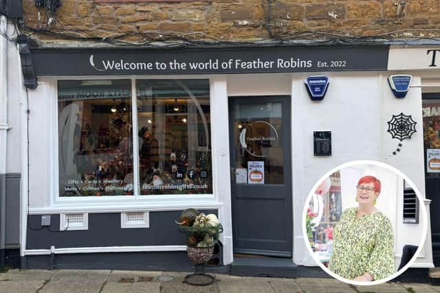 Lindsey Scott-Walker established Feather Robins Gifts in September 2022, in the hope of becoming a one stop shop for all customers’ gifting needs.