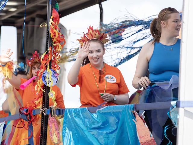 An explosion of joyous colour took over Northampton during the carnival on Saturday June 14.
