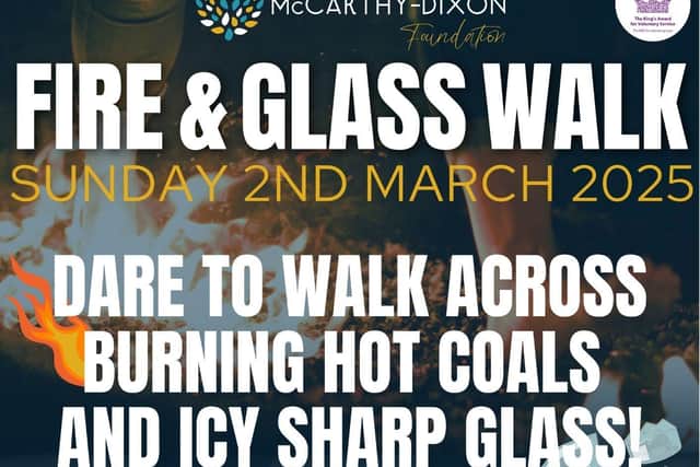 TMDF Fire & Glass Walk 2025 Poster