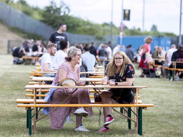The Northampton Sausage and Cider Festival at Sixfields Stadium on Saturday, June 25 2022.