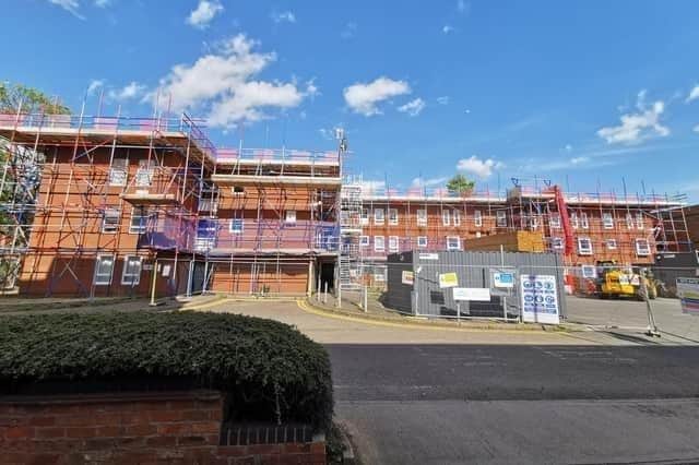 Woodstock in Billing Road has been under construction for years.