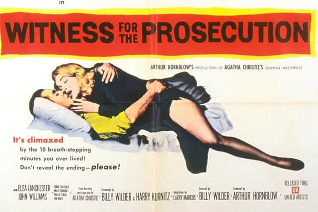 The Witness for the Prosecution is a scandalous tale of sex, deceit and murder