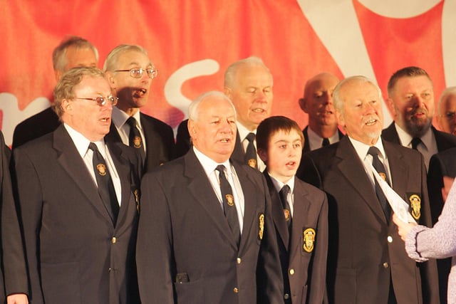 Northampton Male Voice Choir performing in 2006.