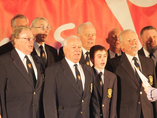 Northampton Male Voice Choir performing in 2006.