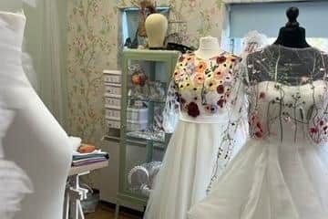 Amy has been named as a regional finalist in the seamstress and tailors category for the East Midlands at The Wedding Industry Awards.