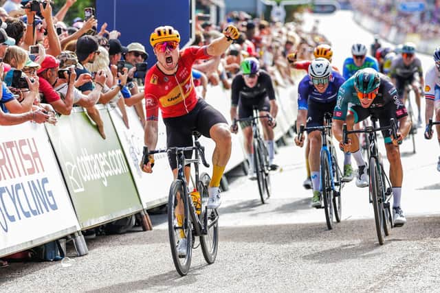 The Tour of Britain will come to Northampton in September. Photo: SWpix.com.