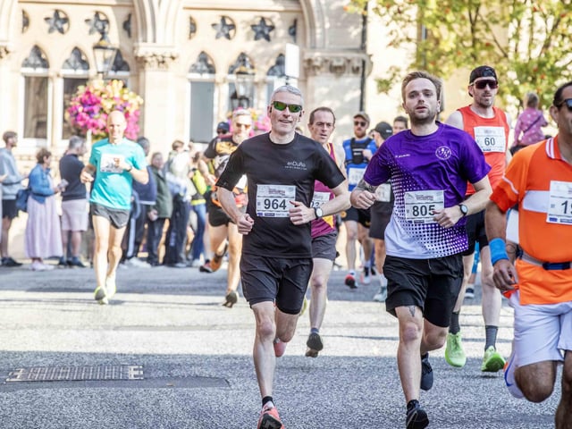Hundreds of runners took part in the half marathon on Sunday September 15, 2024.