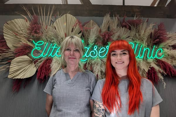 Tracey Calder founded Elite Laser Clinics, in Wootton Road, Quinton Green, back in 2000 and was joined by her daughter-in-law Kayleigh Wrigg six years ago.
