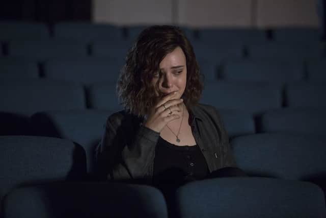 Katherine Langford stars as Hannah in 13 Reasons Why (Photo: Netflix)