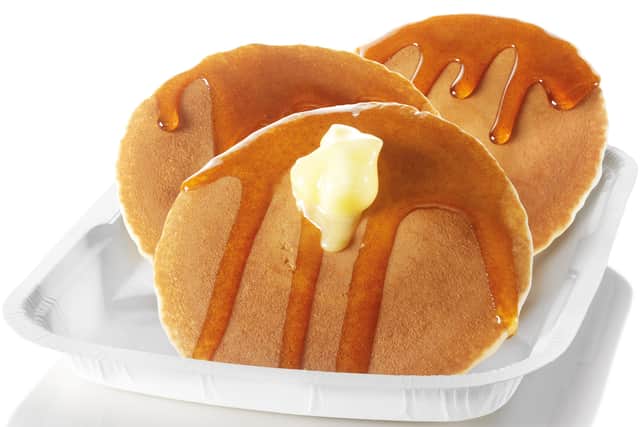 Do you fancy some pancakes this Shrove Tuesday? (Photo: McDonald's)