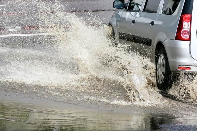 Are you guilty of splashing pedestrians? (Photo: Shutterstock)