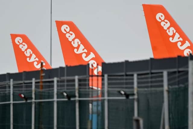 Much of Easyjet's aircraft fleet has been grounded during the coronavirus pandemic (Getty Images)
