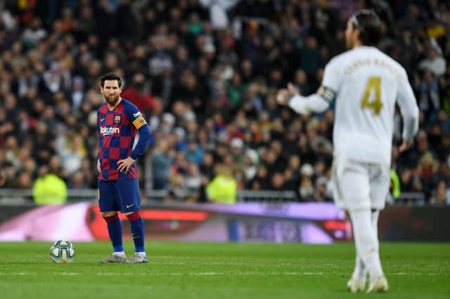 Barcelona and Real Madrid are both vying for the La Liga title (Getty Images)