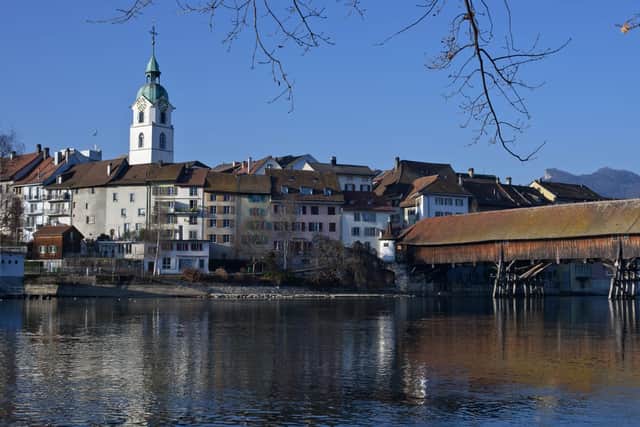 So-called ‘chocolate snow’ fell on Olten (a town in Switzerland located between Zurich and Basel) after a malfunction in a nearby Lindt factory caused drops of cocoa to fall from the sky (Photo: Ciwoa/Shutterstock)