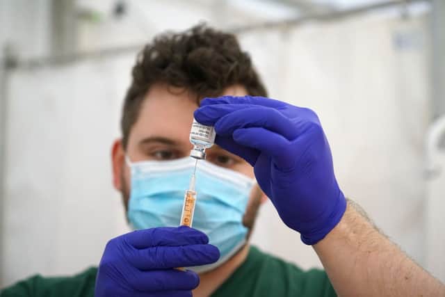 The UK is on track to reach the government target of 15 million first-dose vaccinations by mid-February (Photo: Getty Images)