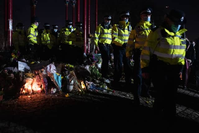 The Met has already faced criticism for the way in which officers handled a vigil to Sarah in London (Photo: Leon Neal/Getty Images)