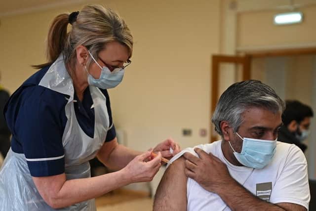 More than 20 million people in the UK have now received a first dose of a Covid-19 vaccine (Photo: Getty Images)