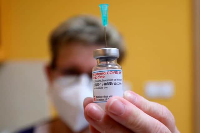 The Moderna vaccine is the third vaccine to be approved for use in the UK (Photo: RADEK MICA/AFP via Getty Images)