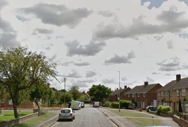 Short Stocks, Rushden, where the incident took place.