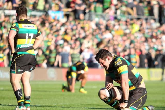 Saints were beaten by Leicester Tigers on Saturday (pictures: Sharon Lucey)