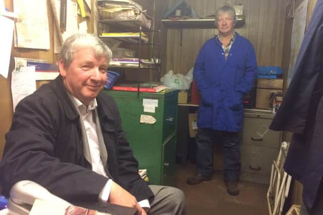 Max and John Slatter, both 67, are retiring after working in the shop for 48 years.