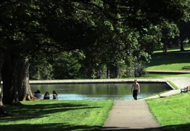 The attack took place in Abington Park.