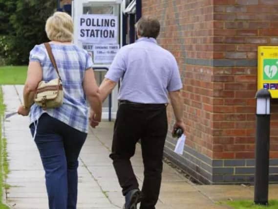 Provisional figures show voter turnout was up by two per cent in yesterday's county council election. Results are expected later this afternoon.