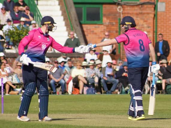 The partnership between Rob Keogh and Alex Wakely was key for Northants (picture: Peter Short)