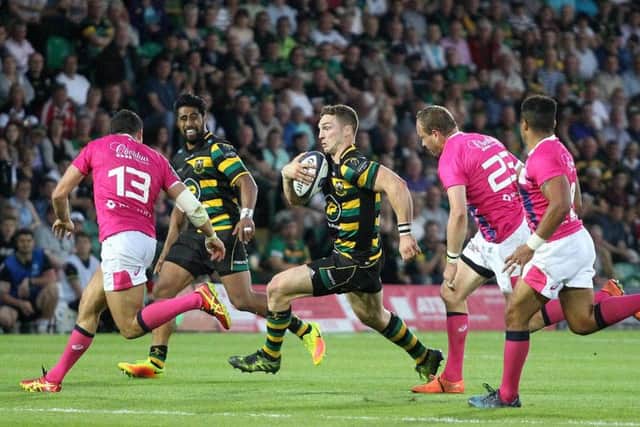 George North made more metres and carries than any other player