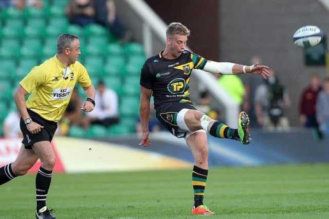 Harry Mallinder kicked 13 points for Saints, including the winning conversion
