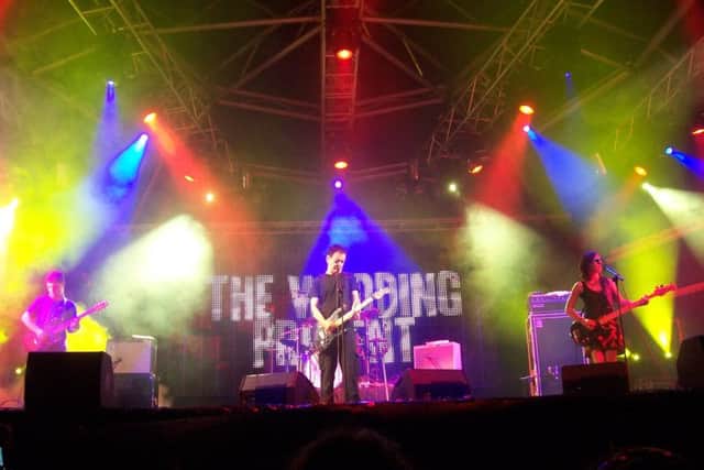 The Wedding Present performing at Cultura Quente in Caldas de Reis, July 2009. Picture: Berto Garcia