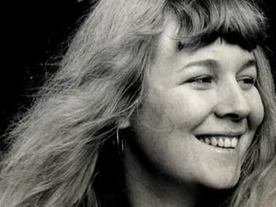 Sandy Denny has been honoured with a blue plaque at Byfield Village Hall.