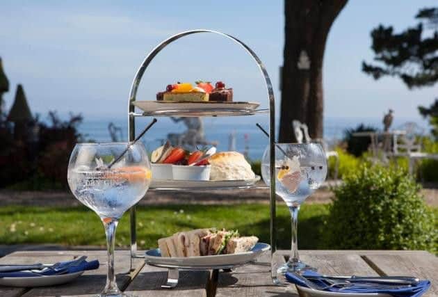 The best way to enjoy a gin in the summer is with an afternoon tea