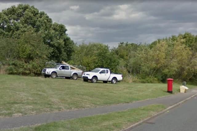 Developers want to build a roundabout on the last green space in Lancaster Way.