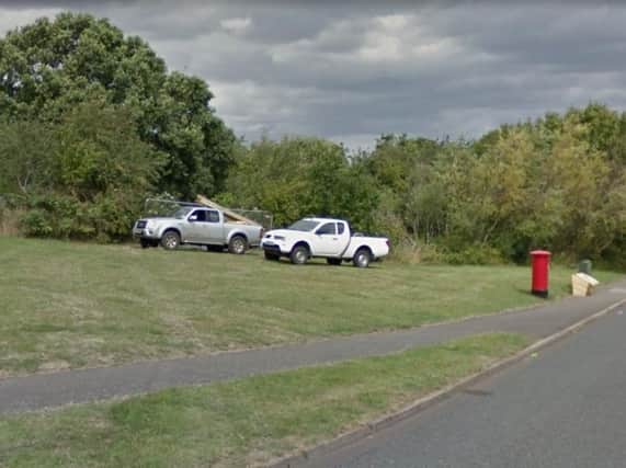 Developers want to build a roundabout on the last green space in Lancaster Way.