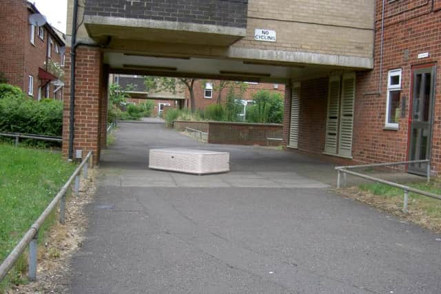 Five Bouverie Estate residents became so fed up of flytipping in their area, they photographed a week's worth of mess to show to the council.