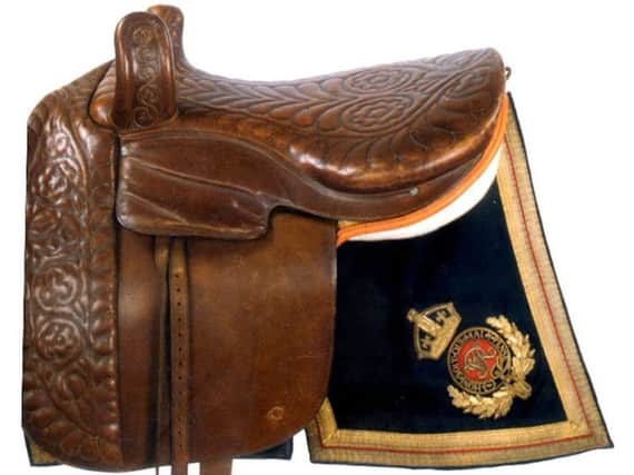 Queen Victoria's side saddle.