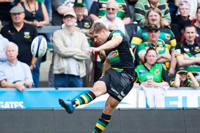 Piers Francis kicked five conversions for Saints on Saturday (pictures: Kirsty Edmonds)
