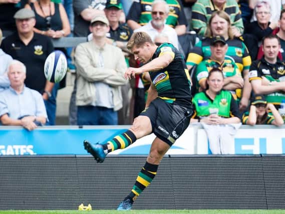 Piers Francis kicked five conversions for Saints on Saturday (pictures: Kirsty Edmonds)