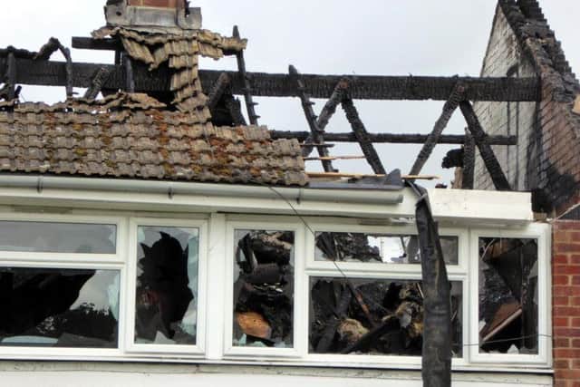 Devastating pictures of the house.