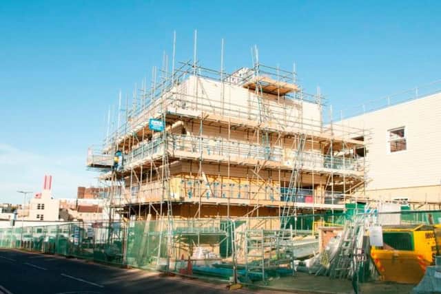 The hospital is also building a new MRI scanning unit.