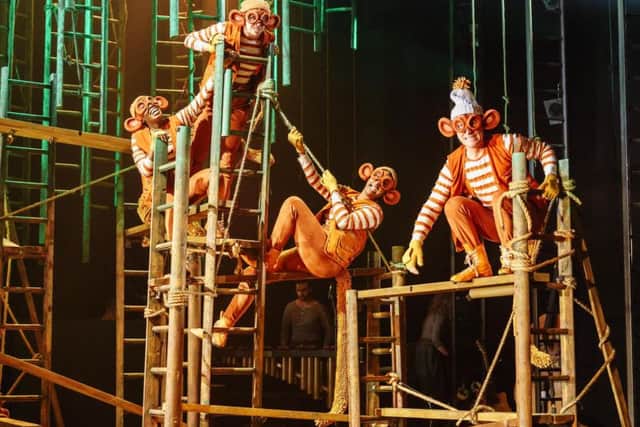 Members of the Jungle Book cast. Picture: Manuel Harlan