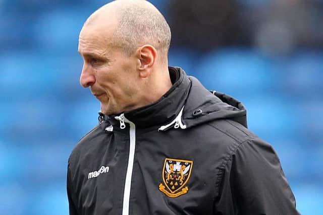Alan Dickens saw Saints claim a last-gasp win at Sale (picture: Sharon Lucey)