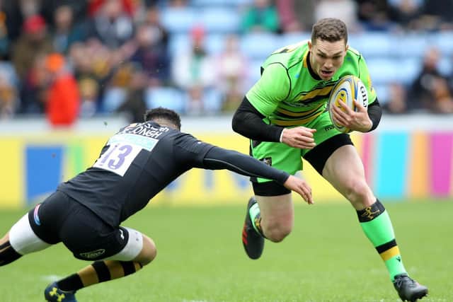 George North started for Saints against Wasps (pictures: Sharon Lucey)